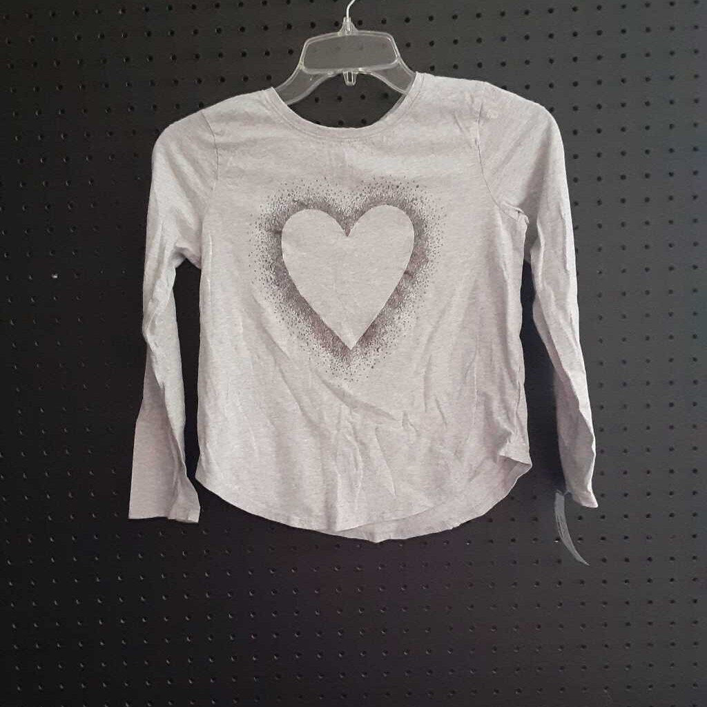 Sequin heart shirt