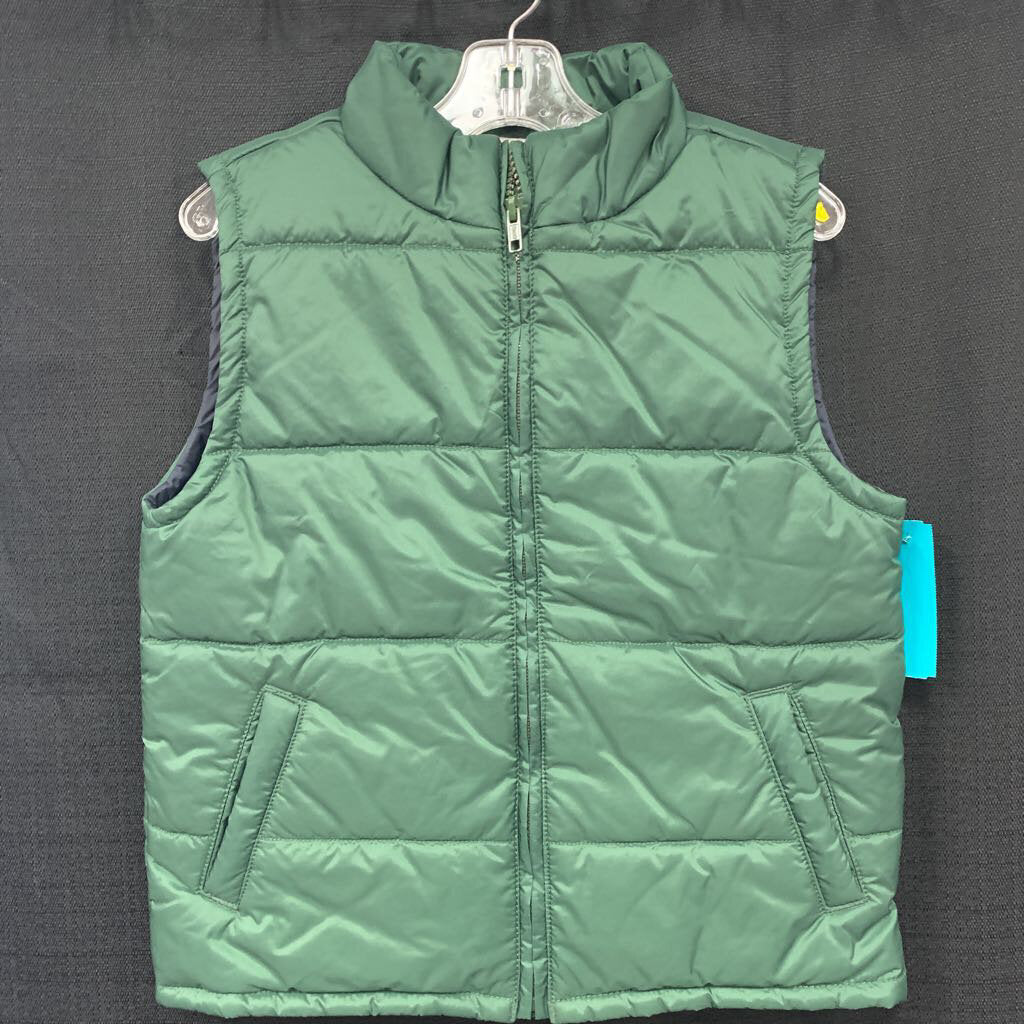 Boys zip up winter vest