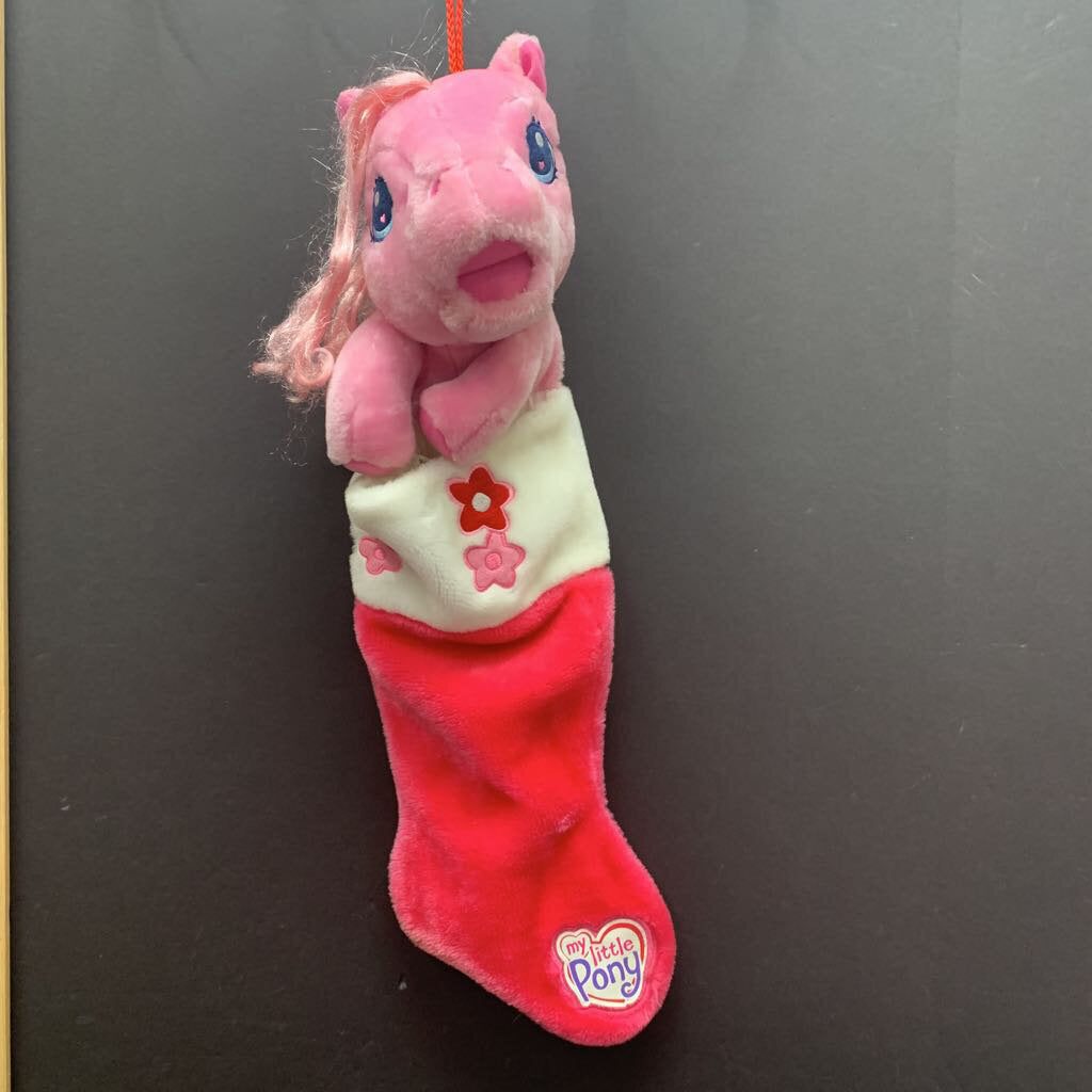 Pinkie Pie plush christmas stocking