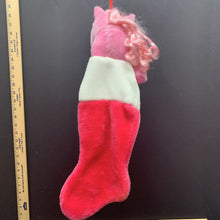 Load image into Gallery viewer, Pinkie Pie plush christmas stocking
