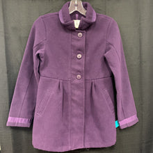 Load image into Gallery viewer, Girls button up winter coat

