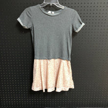 Load image into Gallery viewer, 2 tone dress w/sequins
