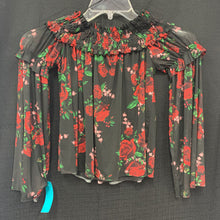 Load image into Gallery viewer, Rose off the shoulder tube top
