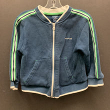 Load image into Gallery viewer, zip up stripe jacket
