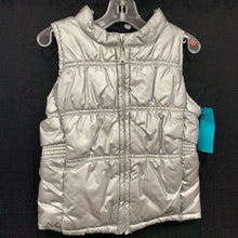 Load image into Gallery viewer, Girl winter zip vest
