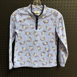 Unicorn Half zip sweatshirt