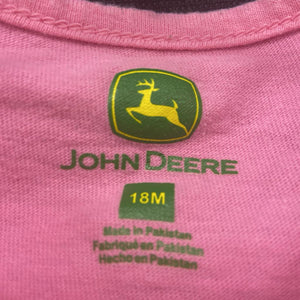 "I love John deere" top