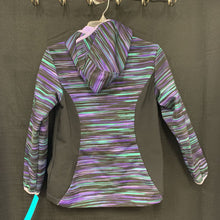 Load image into Gallery viewer, Girls hooded zip jacket
