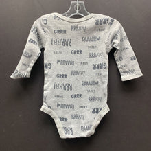 Load image into Gallery viewer, &quot;Rawwr Growl grr&quot; onesie
