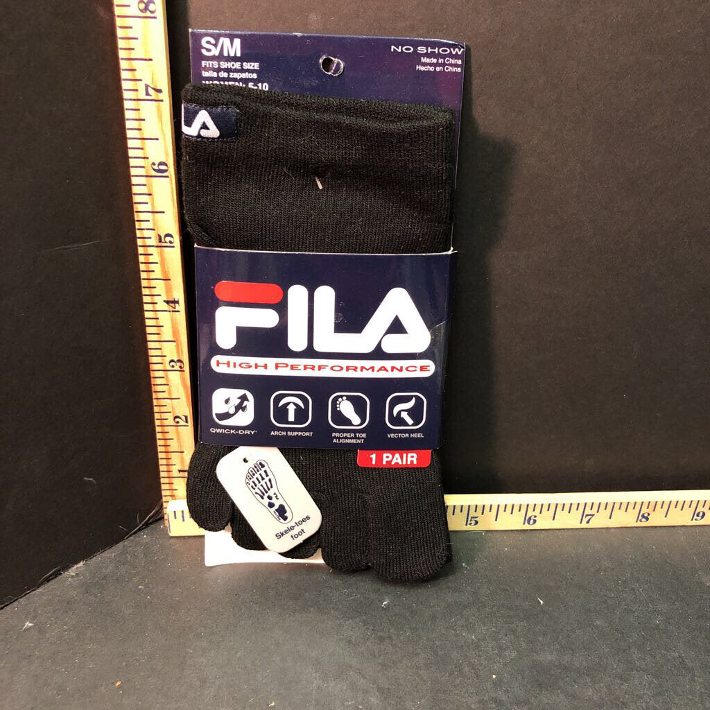 1pk Skele-toes socks