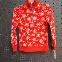 Load image into Gallery viewer, Floral half zip sweatshirt
