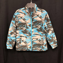 Load image into Gallery viewer, Camo zip up jacket Reversible
