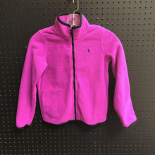 Load image into Gallery viewer, girl&#39;s fleece Zip jacket
