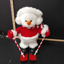 Load image into Gallery viewer, singing skining snow man (christmas)
