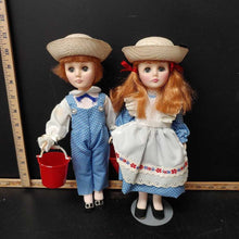 Load image into Gallery viewer, Jack&amp;Jill porcelain Collectbile vintage dolls
