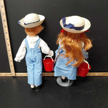 Load image into Gallery viewer, Jack&amp;Jill porcelain Collectbile vintage dolls
