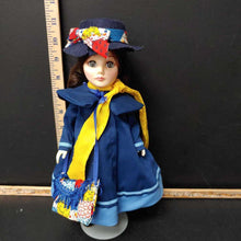 Load image into Gallery viewer, Collectible Vintage doll Mary poppins w/ stand
