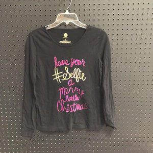 "Have your #selfie a merry little christmas" top