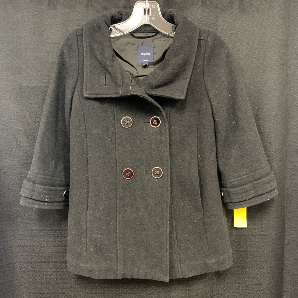 Girls button up winter coat