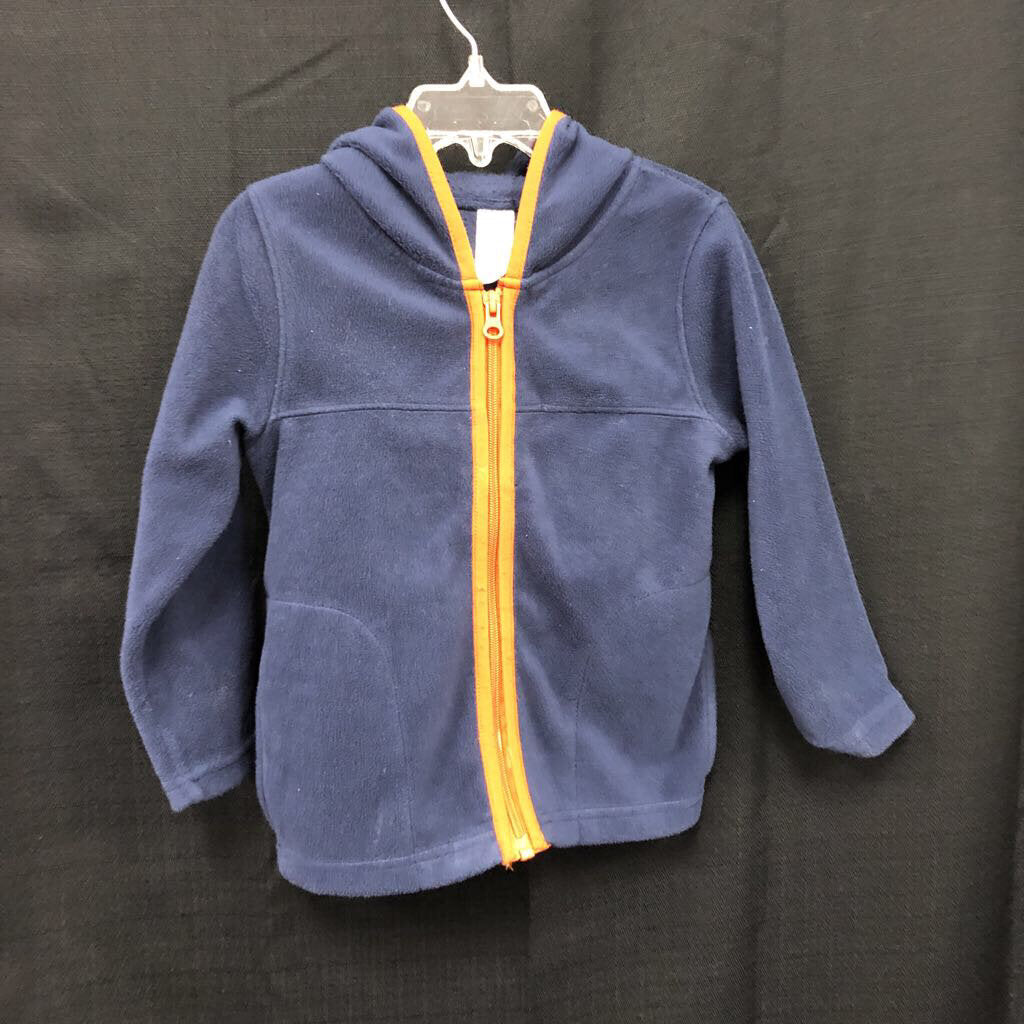 Hooded zip up jacket