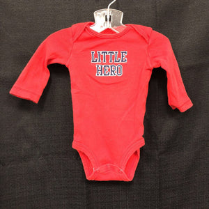 "Little hero" onesie