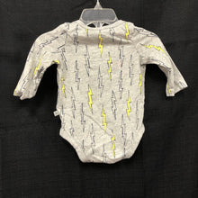 Load image into Gallery viewer, Lighting Bolt button up onesie
