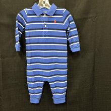 Load image into Gallery viewer, Button up striped outfit

