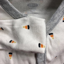 Load image into Gallery viewer, Button up Candy corn outfit
