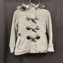 Load image into Gallery viewer, Girls button up winter jacket
