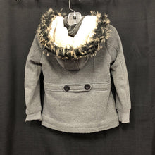 Load image into Gallery viewer, Girls button up winter jacket

