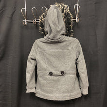 Load image into Gallery viewer, Girls button up winter jacket

