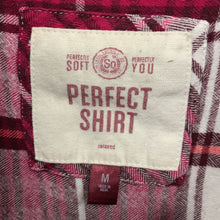 Load image into Gallery viewer, Plaid button down top
