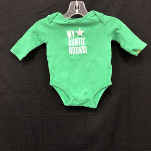 "My auntie rocks" onesie