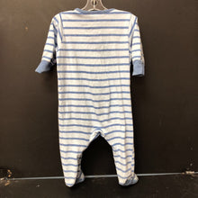 Load image into Gallery viewer, Zip up stripe outfit
