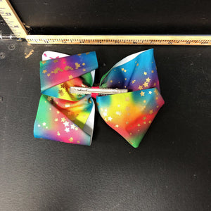 star print bow w/star