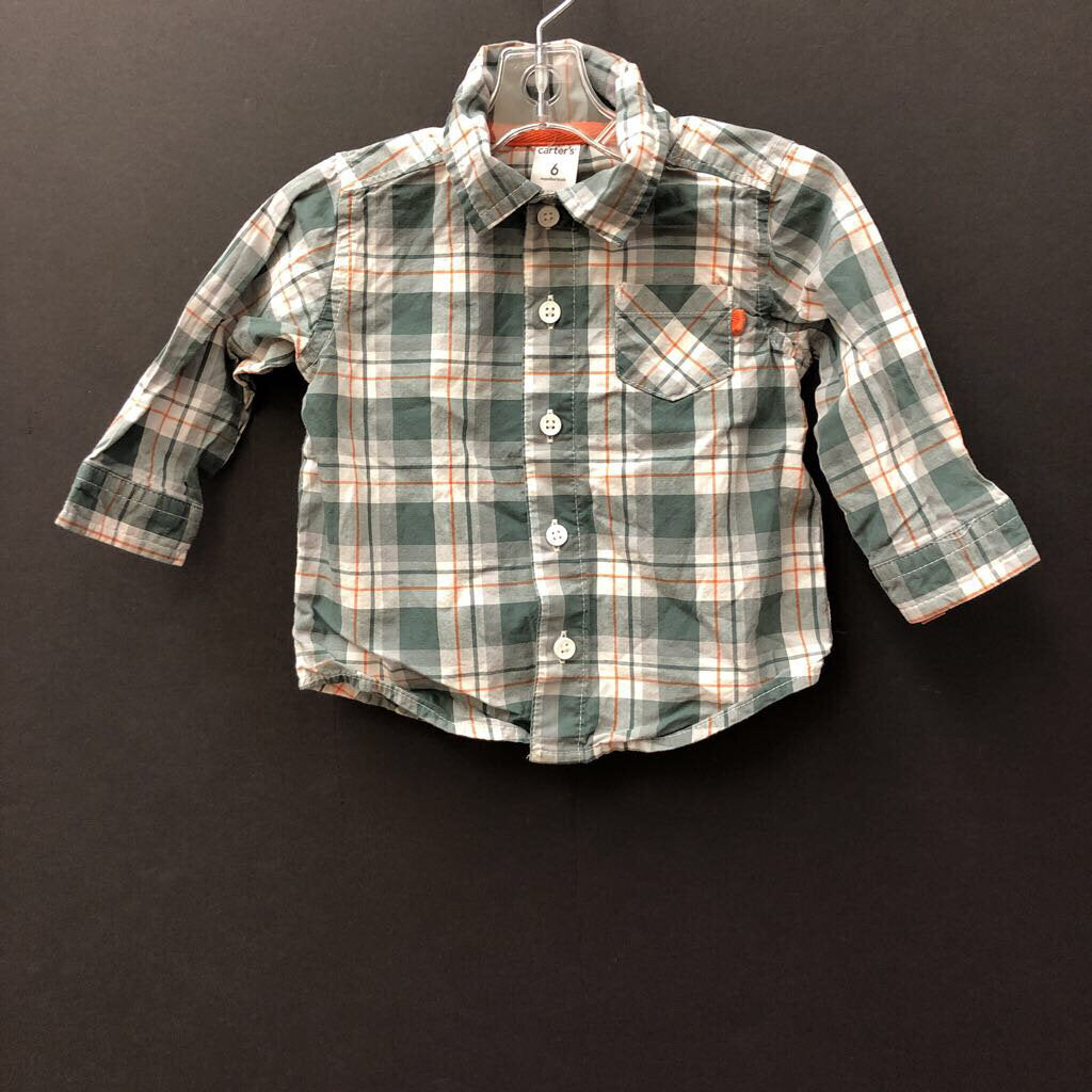 Plaid Button Down Shirt
