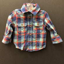 Load image into Gallery viewer, Plaid Button Down Shirt
