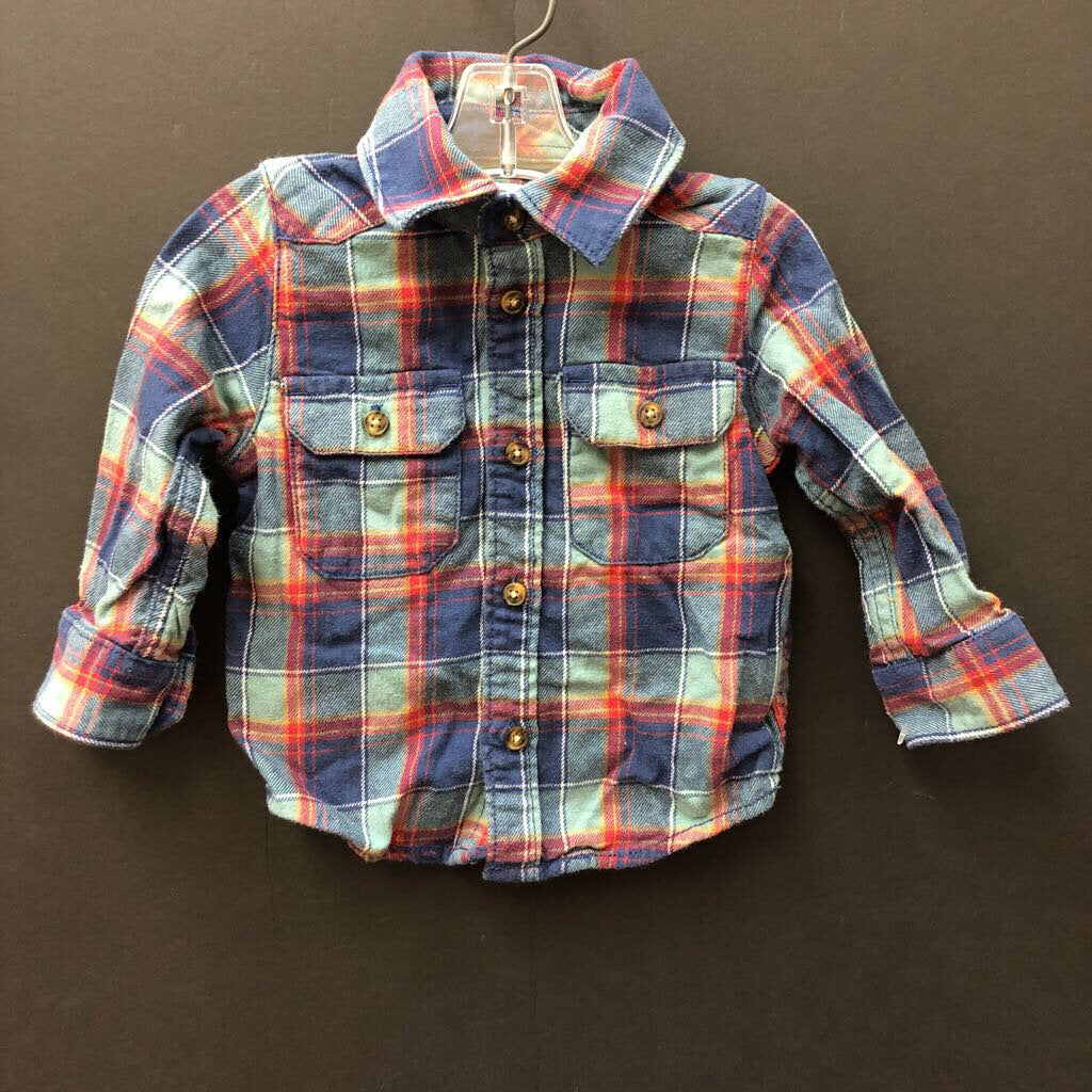 Plaid Button Down Shirt