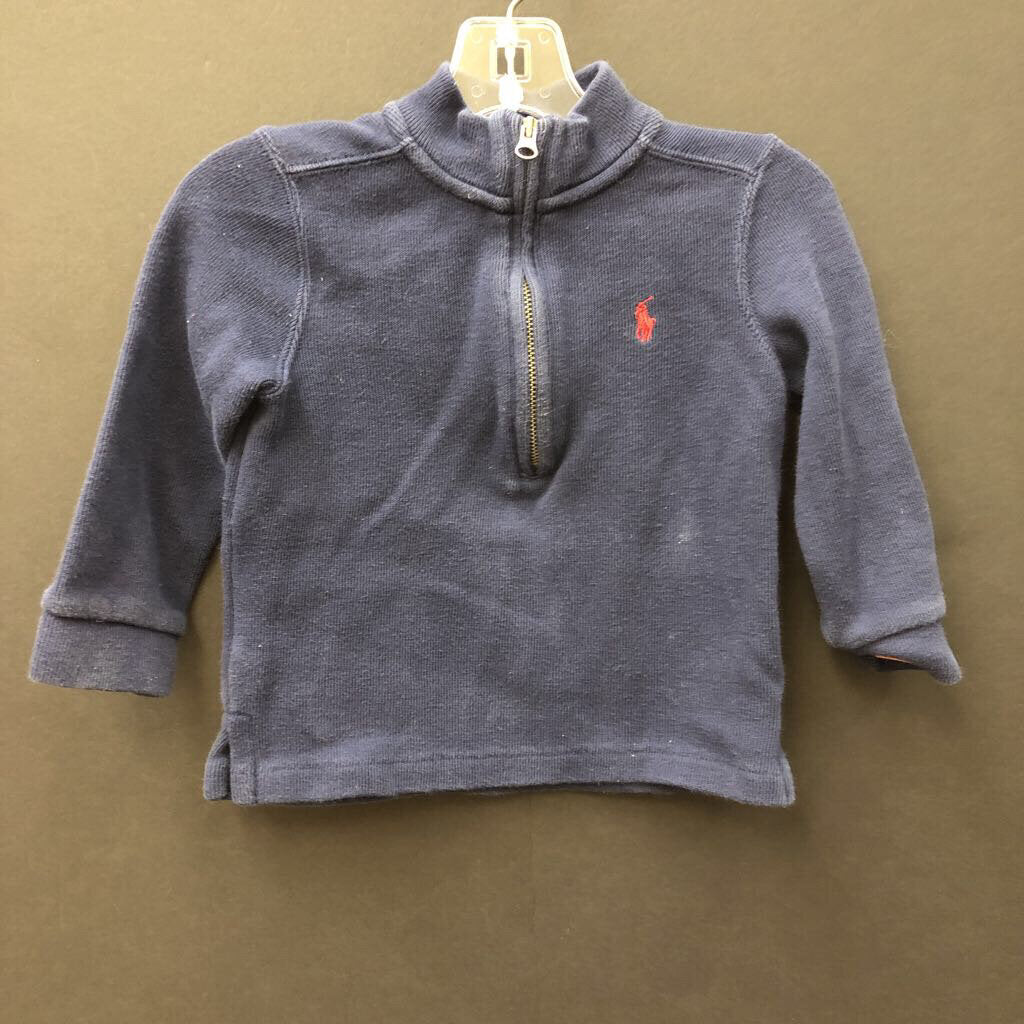 Half zip sweatshirt