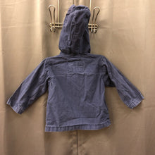 Load image into Gallery viewer, Hooded zip up jacket
