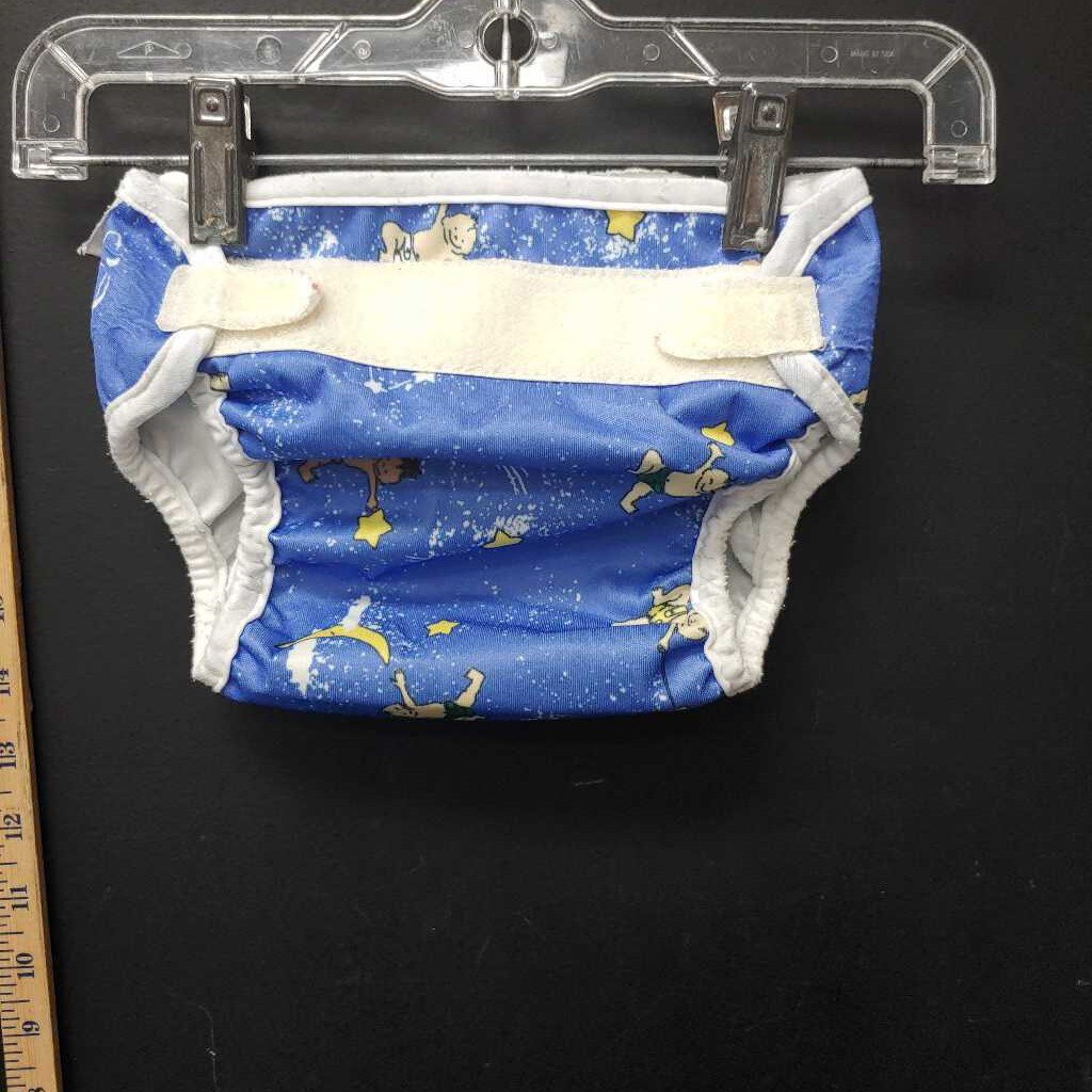 Babys& stars print cloth diaper