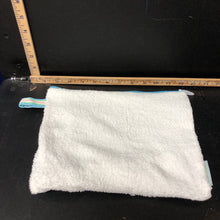 Load image into Gallery viewer, "clean" zippered bag
