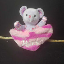 Load image into Gallery viewer, plush bear in a heart

