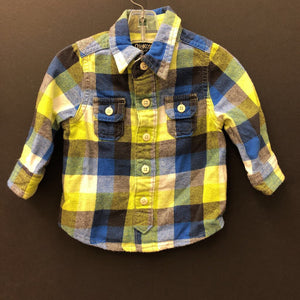 plaid button down shirt
