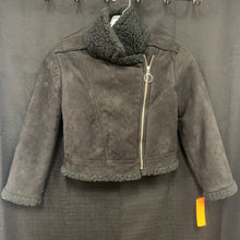 Load image into Gallery viewer, Girls zip up winter jacket
