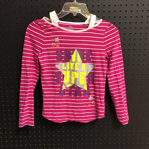 "Shine like a super star" top