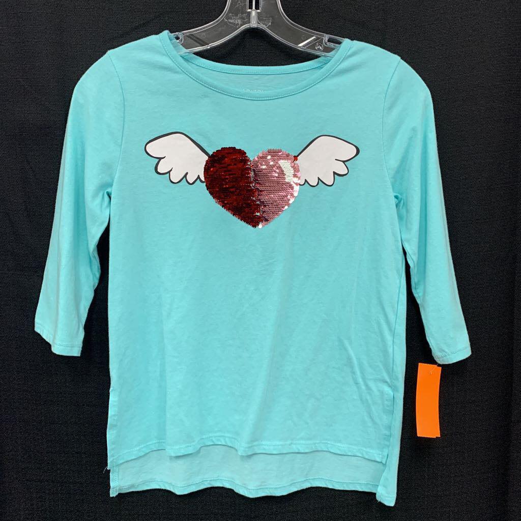 Heart w/wings top