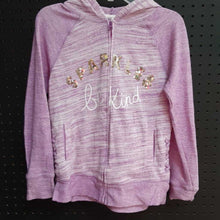 Load image into Gallery viewer, Hooded &quot;Sparkle and be kind&quot; jacket
