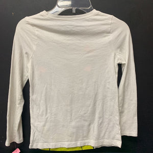 Cat Mask Girl Halloween Top
