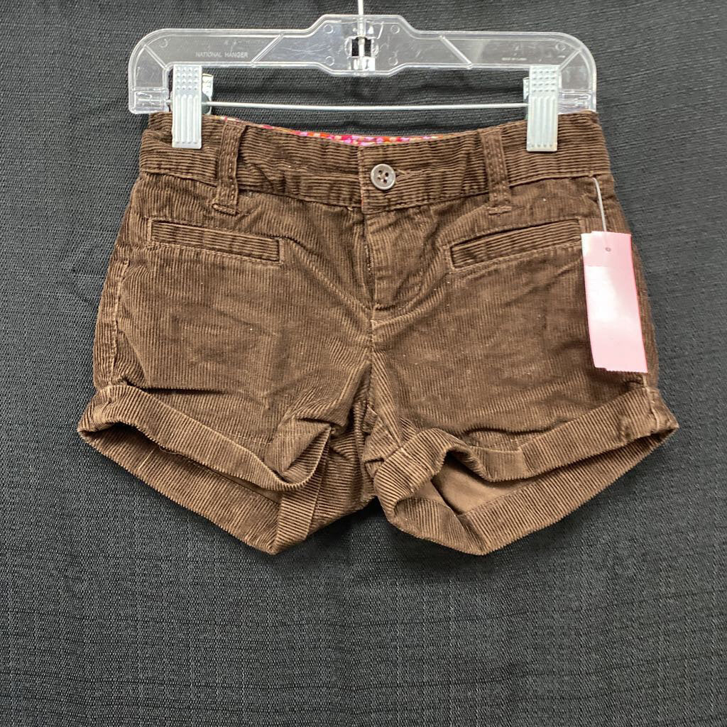 Corduroy shorts